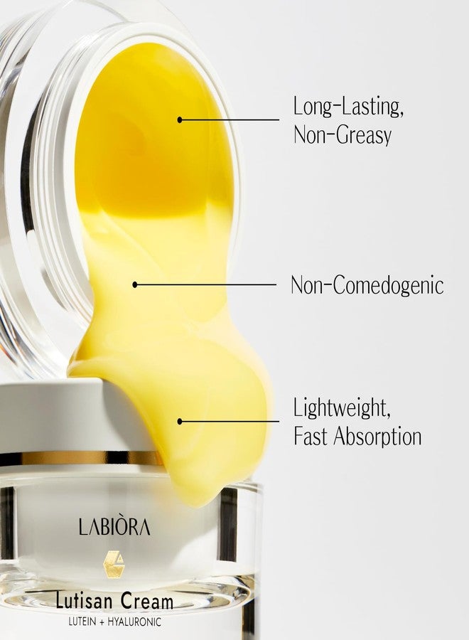 Labiora Lutisan Facial Moisturizer - Lutein, Niacinamide & Natural Extracts Daily Cream for Face with Soothing & Cooling Care with Hydration, and Gentle Skin Support K-Beauty (1.69 fl. oz/50ml) - Image 5